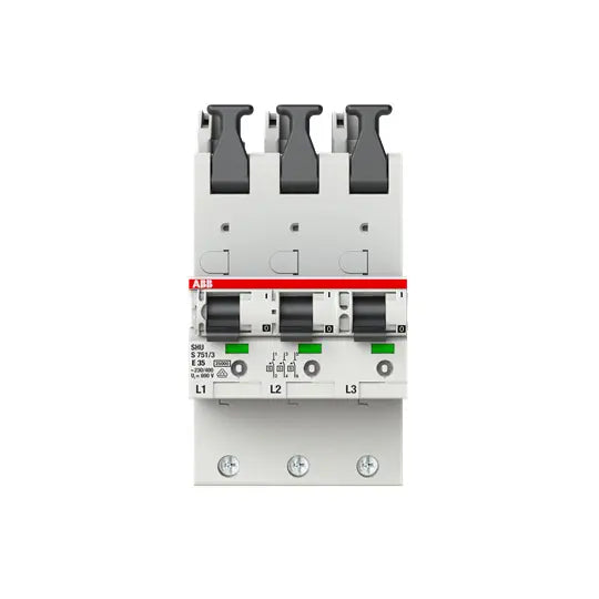 ABB S751/3-E35 Hauptleitungsschutzschalter Typ E | 35 A, Sammelschiene verdrahtet