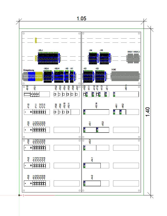 Anschlussfertiger KNX-Verteiler mit Reihenklemmen – vorverdrahtet & geprüft. Ideal für Hausbau, Renovierung & Erweiterungen