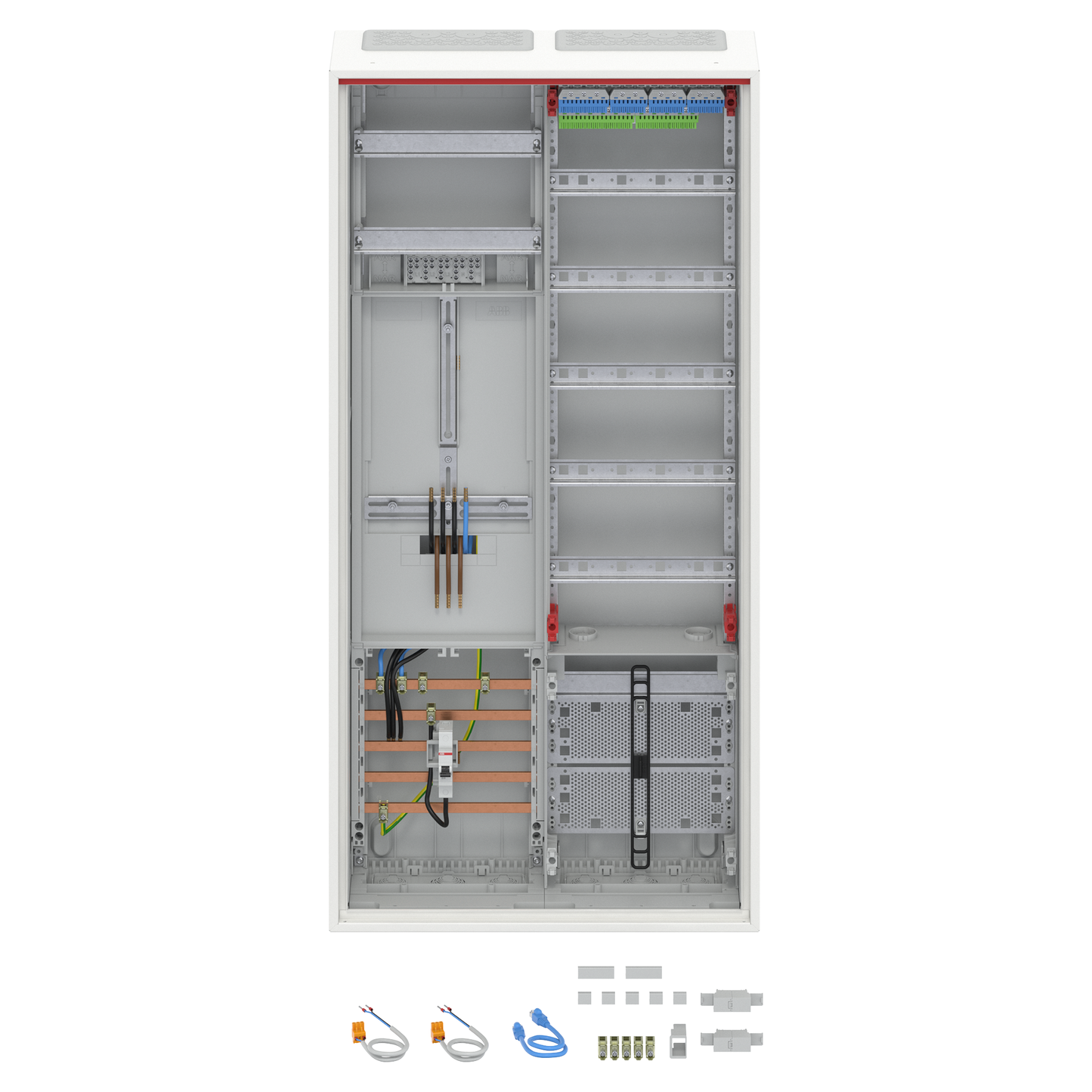 ABB DA27CB EFH Zählerschrank 3 Punkt vorverdrahtet & montagefertig konfigurierbar Striebel & John  konfigurieren Konfigurator